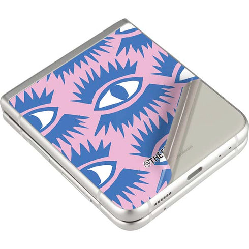 Bouffants and Broken Hearts Bold Eyes 2 Galaxy Z Flip3 5G Skin