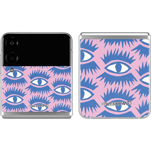 Bouffants and Broken Hearts Bold Eyes 2 Galaxy Z Flip4 5G Skin