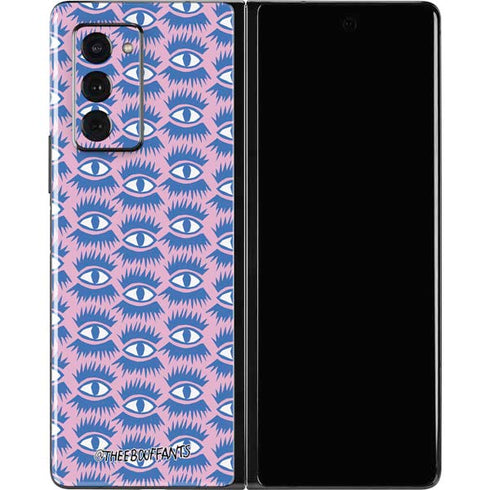Bouffants and Broken Hearts Bold Eyes 2 Galaxy Z Fold2 5G Skin
