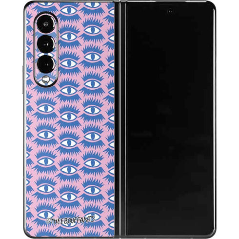 Bouffants and Broken Hearts Bold Eyes 2 Galaxy Z Fold3 5G Skin