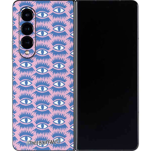 Bouffants and Broken Hearts Bold Eyes 2 Galaxy Z Fold4 5G Skin