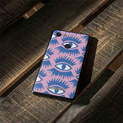 Bouffants and Broken Hearts Bold Eyes 2 Google Pixel 3 Skin