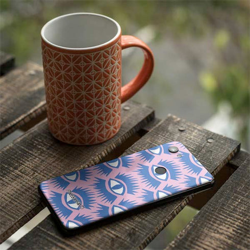 Bouffants and Broken Hearts Bold Eyes 2 Google Pixel 3a Skin