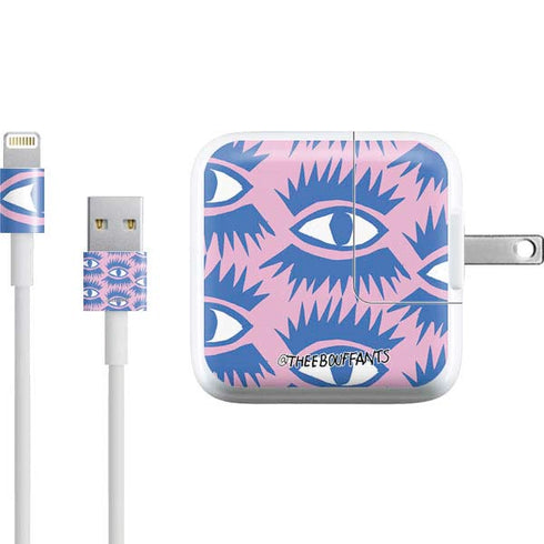 Bouffants and Broken Hearts Bold Eyes 2 iPad Charger (10W USB) Skin
