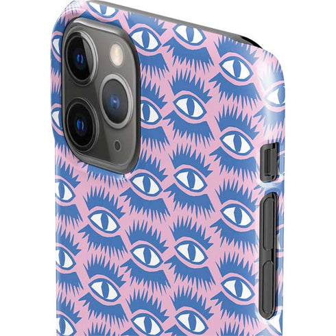 Bouffants and Broken Hearts Bold Eyes 2 iPhone 11 Pro Lite Case