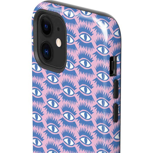 Bouffants and Broken Hearts Bold Eyes 2 iPhone 12 Impact Case