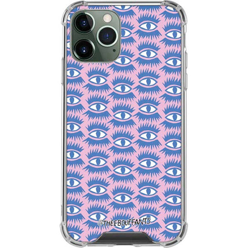 Bouffants and Broken Hearts Bold Eyes 2 iPhone 12 Pro Clear Case