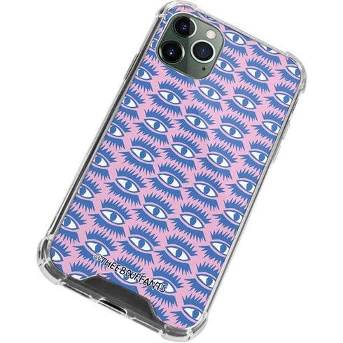 Bouffants and Broken Hearts Bold Eyes 2 iPhone 12 Pro Clear Case