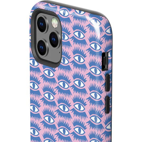 Bouffants and Broken Hearts Bold Eyes 2 iPhone 12 Pro Impact Case
