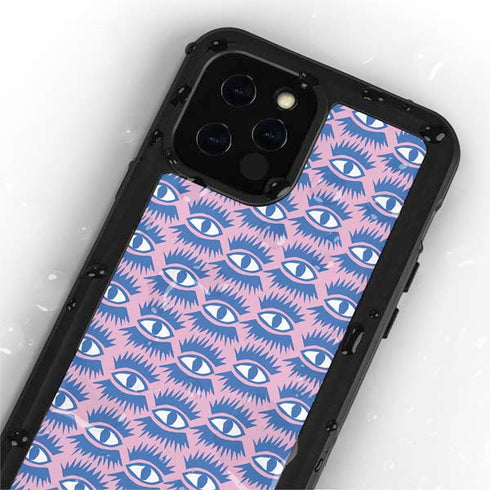 Bouffants and Broken Hearts Bold Eyes 2 iPhone 12 Pro Waterproof Case