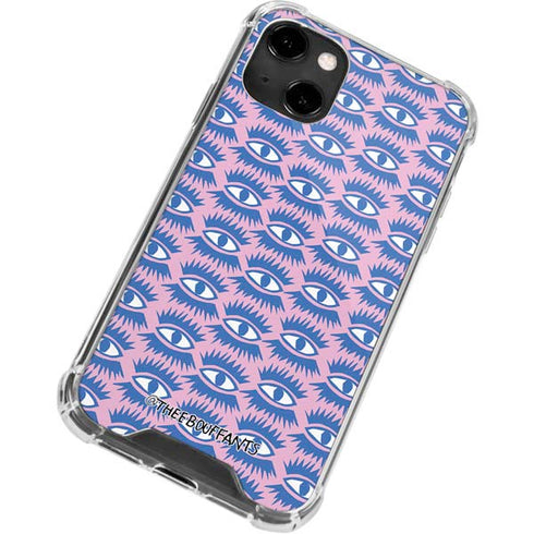 Bouffants and Broken Hearts Bold Eyes 2 iPhone 13 Clear Case