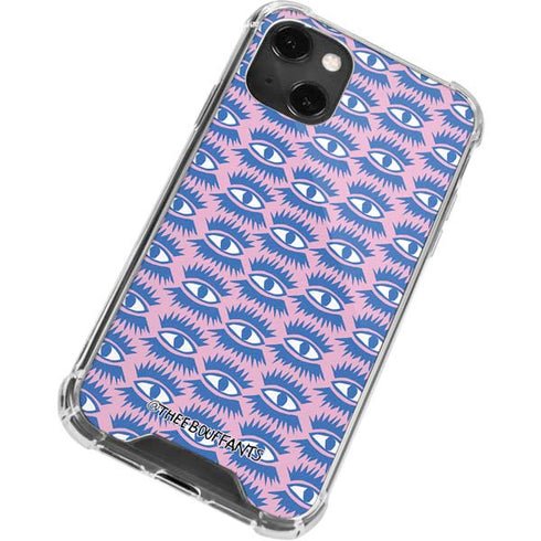 Bouffants and Broken Hearts Bold Eyes 2 iPhone 14 Plus Clear Case