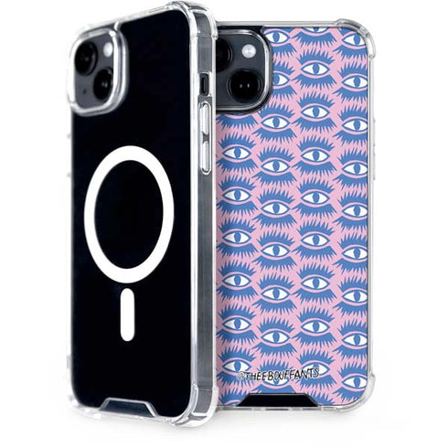 Bouffants and Broken Hearts Bold Eyes 2 iPhone 15 Plus MagSafe Case