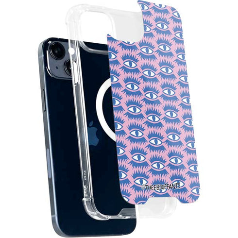 Bouffants and Broken Hearts Bold Eyes 2 iPhone 14 Plus MagSafe Case
