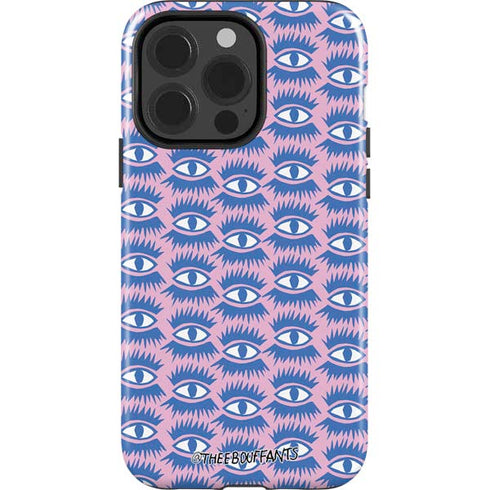 Bouffants and Broken Hearts Bold Eyes 2 iPhone 14 Pro Impact Case