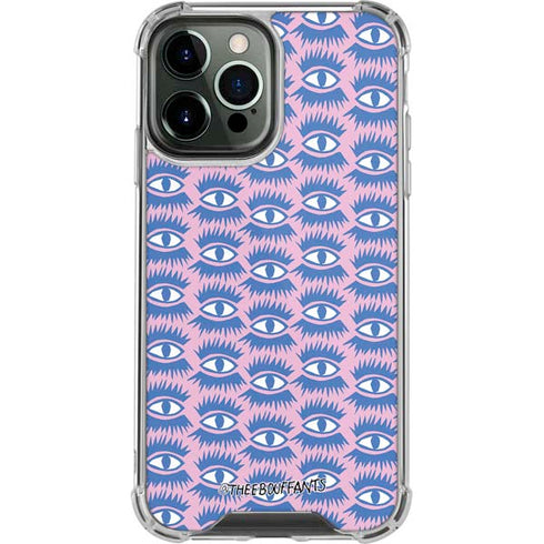 Bouffants and Broken Hearts Bold Eyes 2 iPhone 14 Pro Max Clear Case
