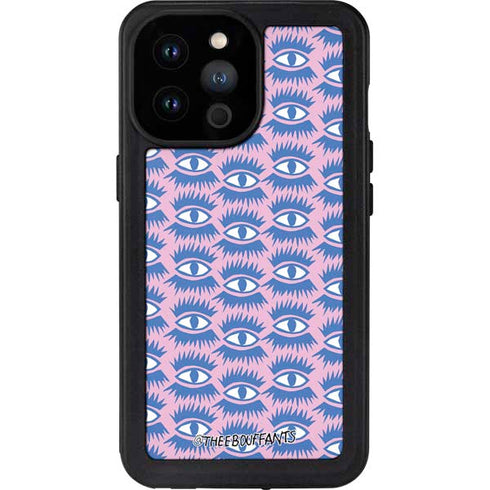 Bouffants and Broken Hearts Bold Eyes 2 iPhone 14 Pro Max Waterproof Case