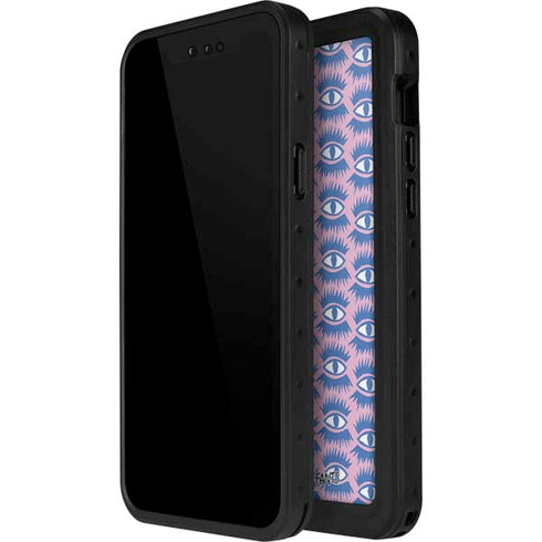 Bouffants and Broken Hearts Bold Eyes 2 iPhone 14 Pro Max Waterproof Case