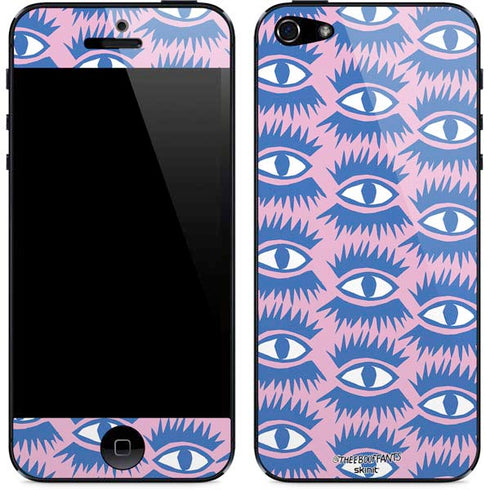 Bouffants and Broken Hearts Bold Eyes 2 iPhone 5/5s/5SE Skin