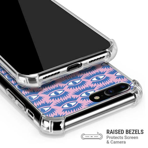 Bouffants and Broken Hearts Bold Eyes 2 iPhone 7/8 Plus Clear Case
