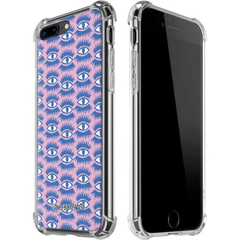 Bouffants and Broken Hearts Bold Eyes 2 iPhone 7/8 Plus Clear Case