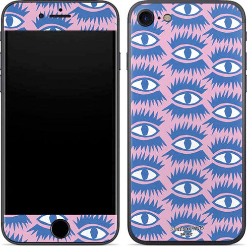 Bouffants and Broken Hearts Bold Eyes 2 iPhone 7 Skin
