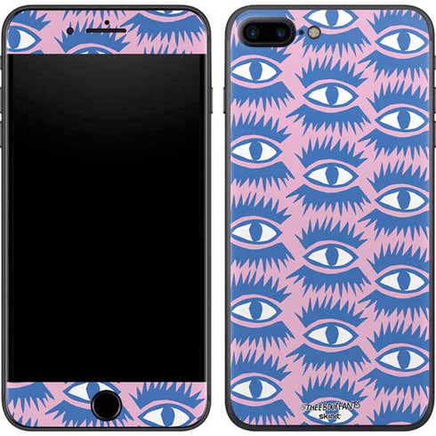 Bouffants and Broken Hearts Bold Eyes 2 iPhone 8 Plus Skin