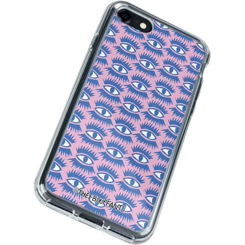 Bouffants and Broken Hearts Bold Eyes 2 iPhone SE (2nd & 3rd Gen) Clear Case