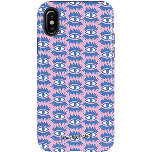Bouffants and Broken Hearts Bold Eyes 2 iPhone X Pro Case