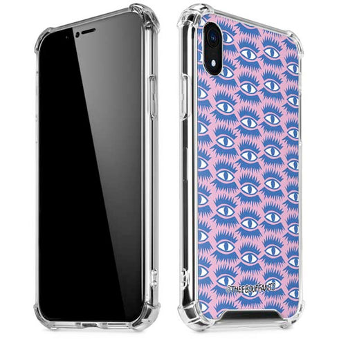 Bouffants and Broken Hearts Bold Eyes 2 iPhone XR Clear Case