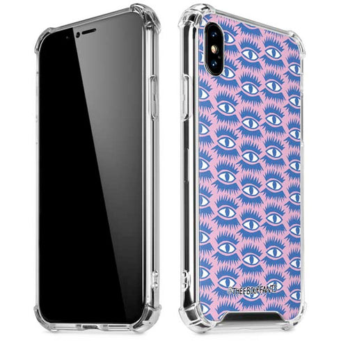 Bouffants and Broken Hearts Bold Eyes 2 iPhone XS Max Clear Case