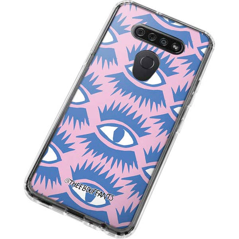 Bouffants and Broken Hearts Bold Eyes 2 LG K51/Q51 Clear Case