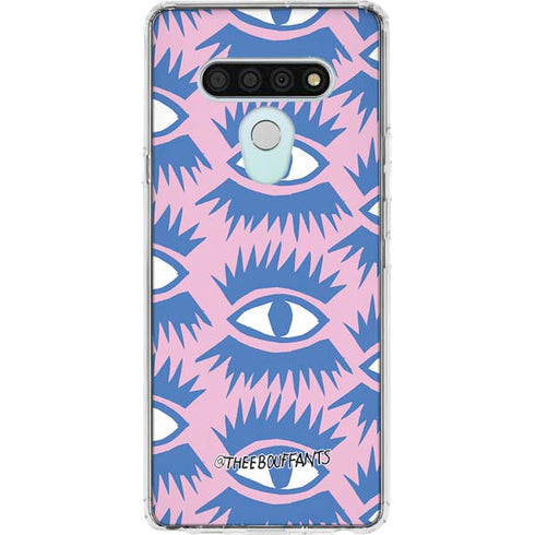 Bouffants and Broken Hearts Bold Eyes 2 LG Stylo 6 Clear Case