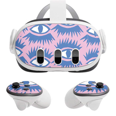 Bouffants and Broken Hearts Bold Eyes 2 Meta Quest 3 Skin