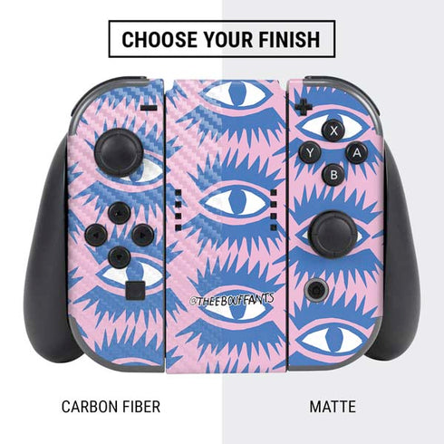 Bouffants and Broken Hearts Bold Eyes 2 Nintendo Switch Bundle Skin