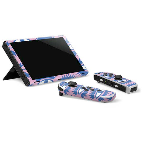 Bouffants and Broken Hearts Bold Eyes 2 Nintendo Switch OLED (2021) Skin