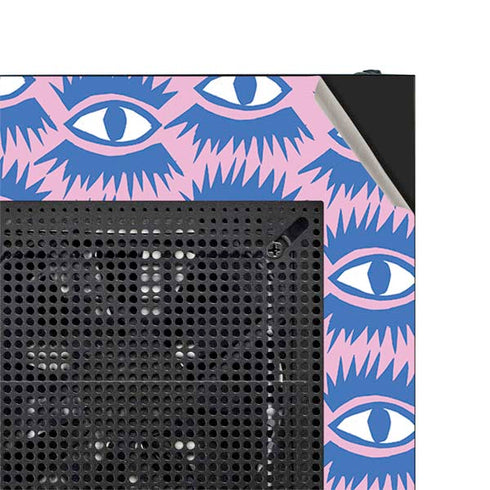 Bouffants and Broken Hearts Bold Eyes 2 NZXT H510 Compact ATX Mid-Tower Case Skin