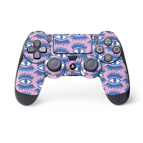Bouffants and Broken Hearts Bold Eyes 2 PS4 Controller Skin