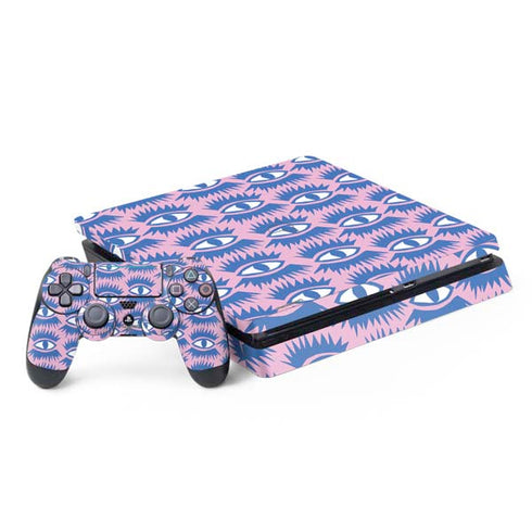 Bouffants and Broken Hearts Bold Eyes 2 PS4 Slim Bundle Skin
