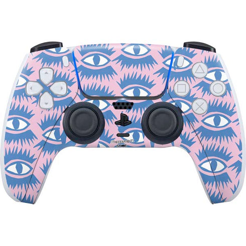 Bouffants and Broken Hearts Bold Eyes 2 PS5 Controller Skin