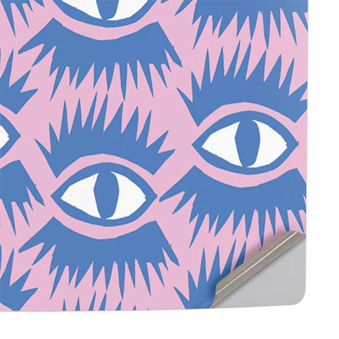 Bouffants and Broken Hearts Bold Eyes 2 PS5 Slim Digital Edition Console Skin