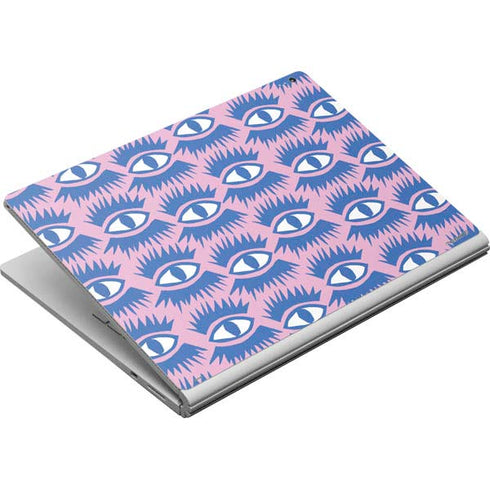 Bouffants and Broken Hearts Bold Eyes 2 Surface Book Skin