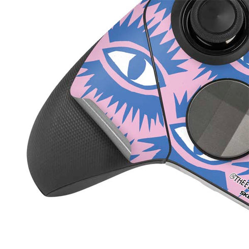 Bouffants and Broken Hearts Bold Eyes 2 Xbox Elite Wireless Controller Series 2 Skin