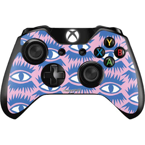 Bouffants and Broken Hearts Bold Eyes 2 Xbox One Controller Skin