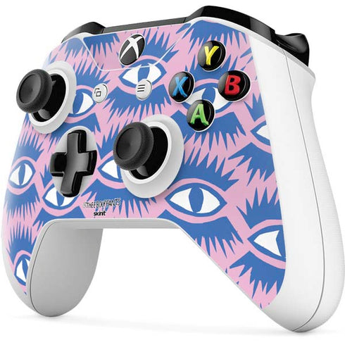 Bouffants and Broken Hearts Bold Eyes 2 Xbox One S Controller Skin