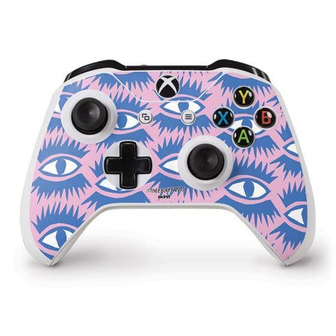 Bouffants and Broken Hearts Bold Eyes 2 Xbox One S Controller Skin