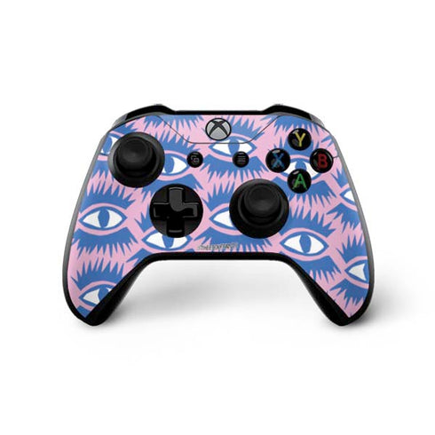 Bouffants and Broken Hearts Bold Eyes 2 Xbox One X Controller Skin