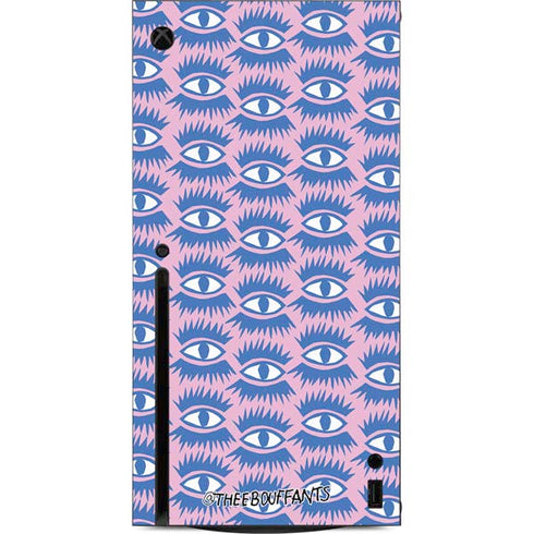 Bouffants and Broken Hearts Bold Eyes 2 Xbox Series X Console Skin