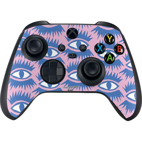 Bouffants and Broken Hearts Bold Eyes 2 Xbox Series X Controller Skin