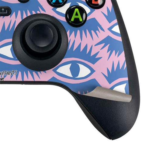Bouffants and Broken Hearts Bold Eyes 2 Xbox Series X Controller Skin